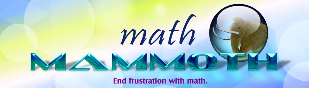 Math Mammoth Light Blue Series